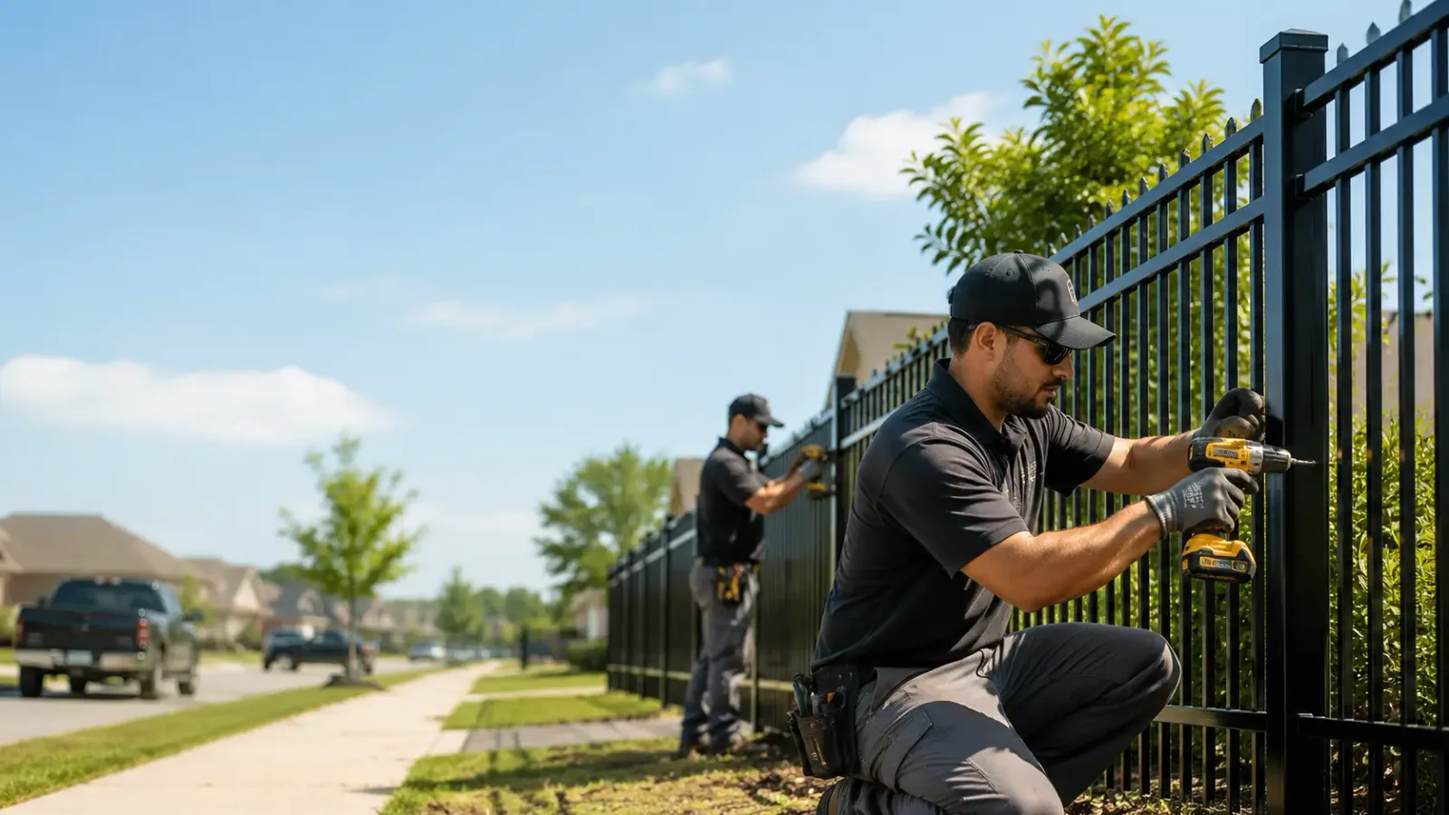 Metal Fence Installation in Jermyn, PA